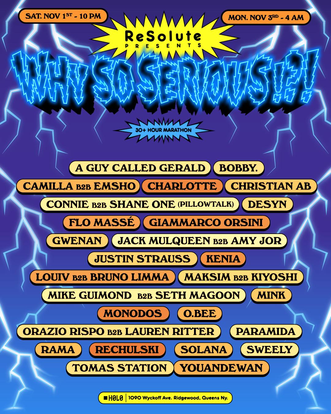 Resolute Presents: Why So Serious!?