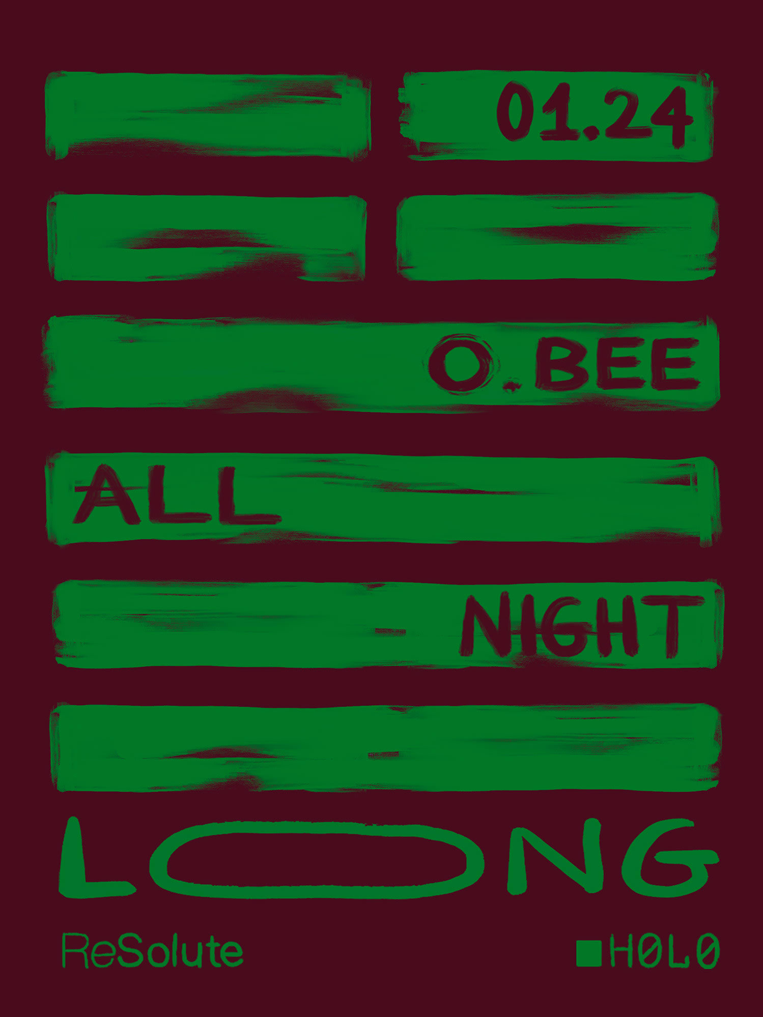 Resolute With O.Bee (All-Night Long)