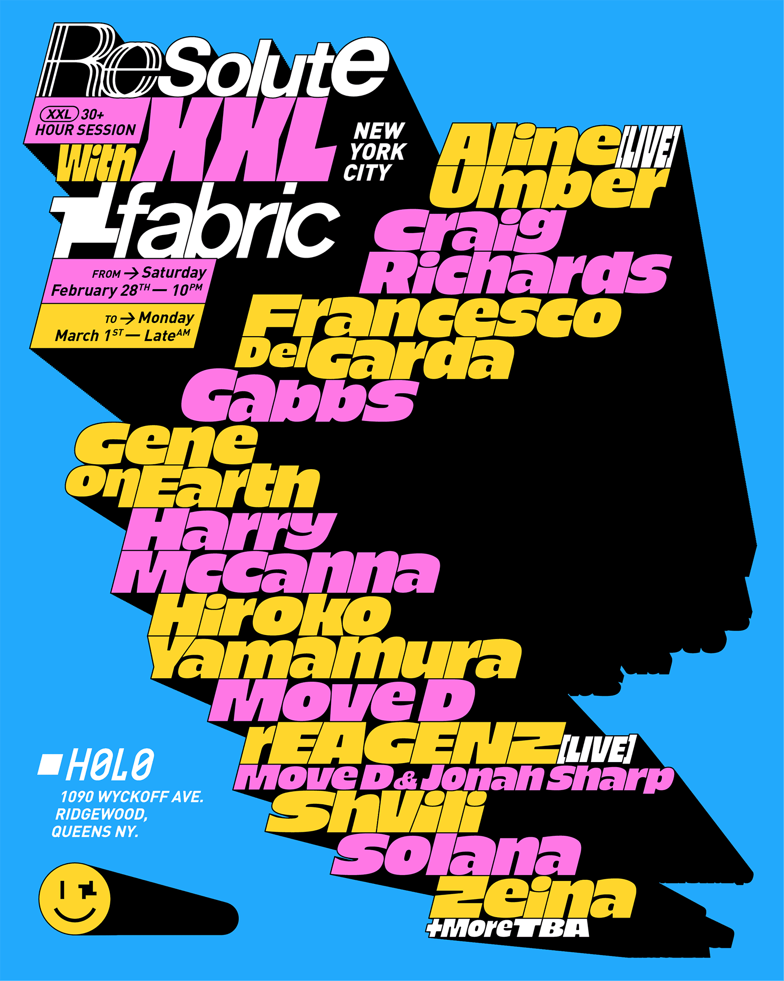 Resolute X Fabric London