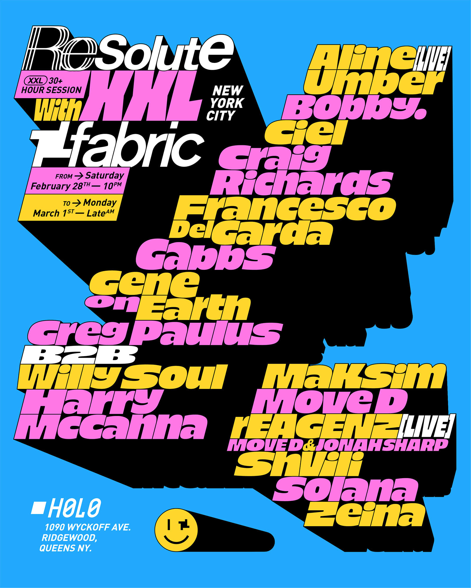 Resolute X Fabric London