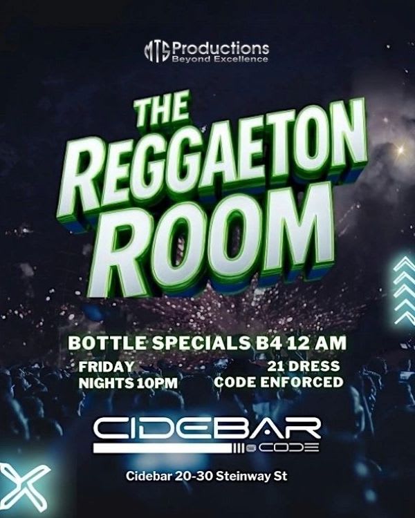 Reggaeton Room Fridays