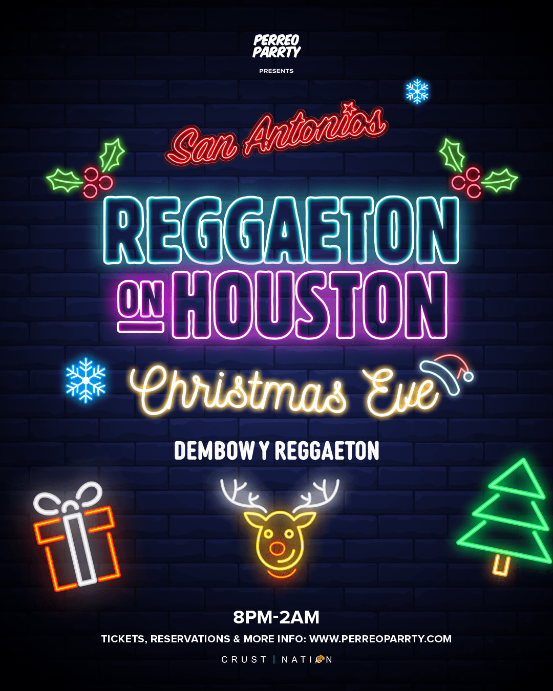 Reggaeton On Houston 18+ - Christmas Eve Party Dembow Y Reggaeton Nyc
