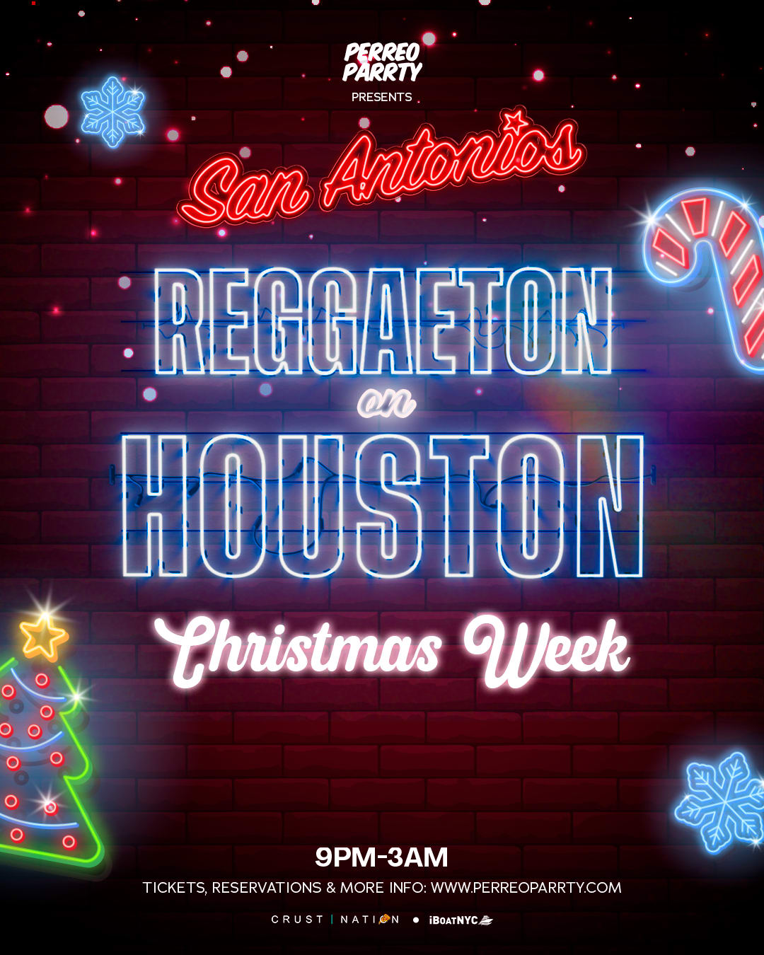 Reggaeton On Houston - Christmas Week Party Nyc