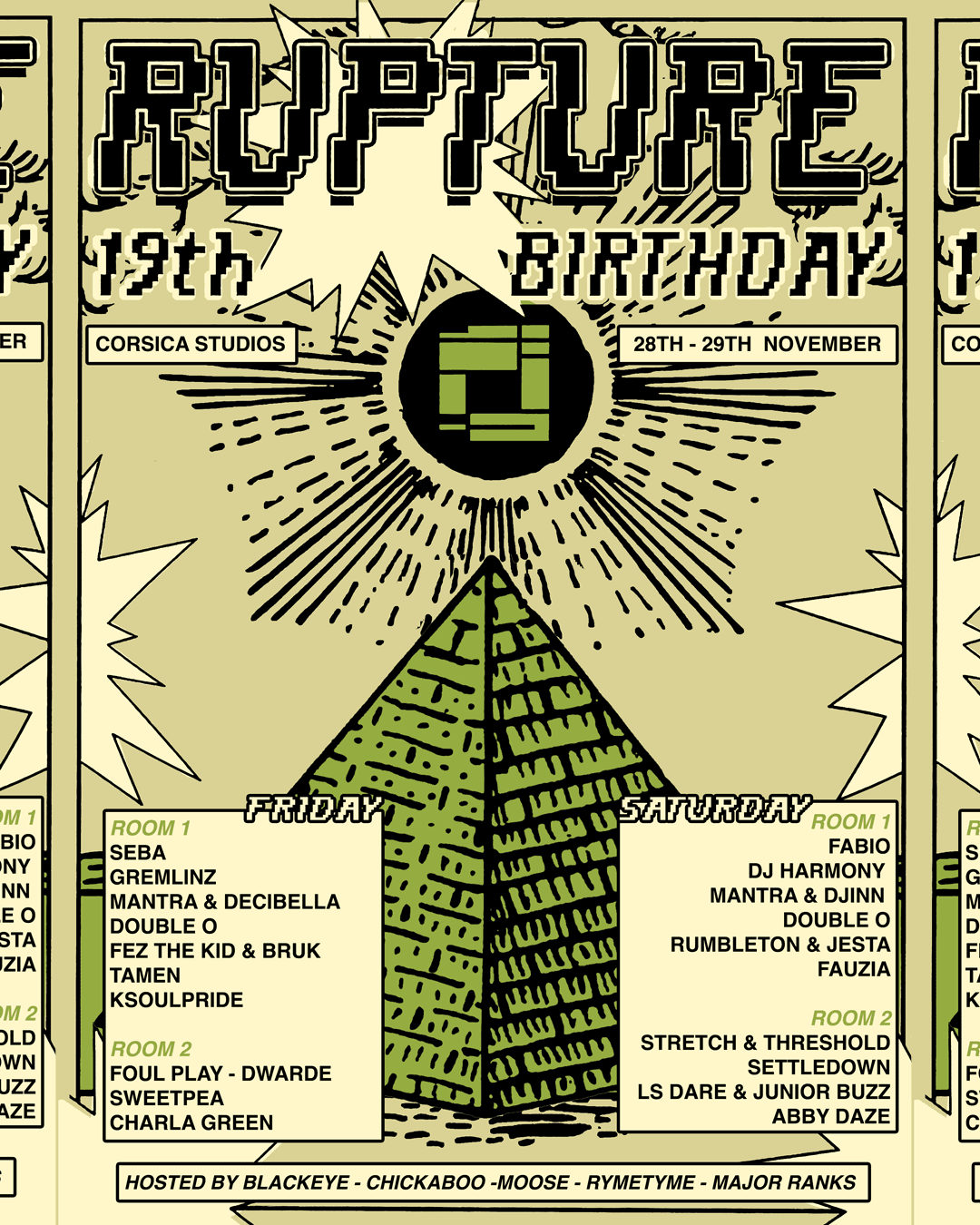 Rupture 19th Birthday - Part 2 (Sold Out)