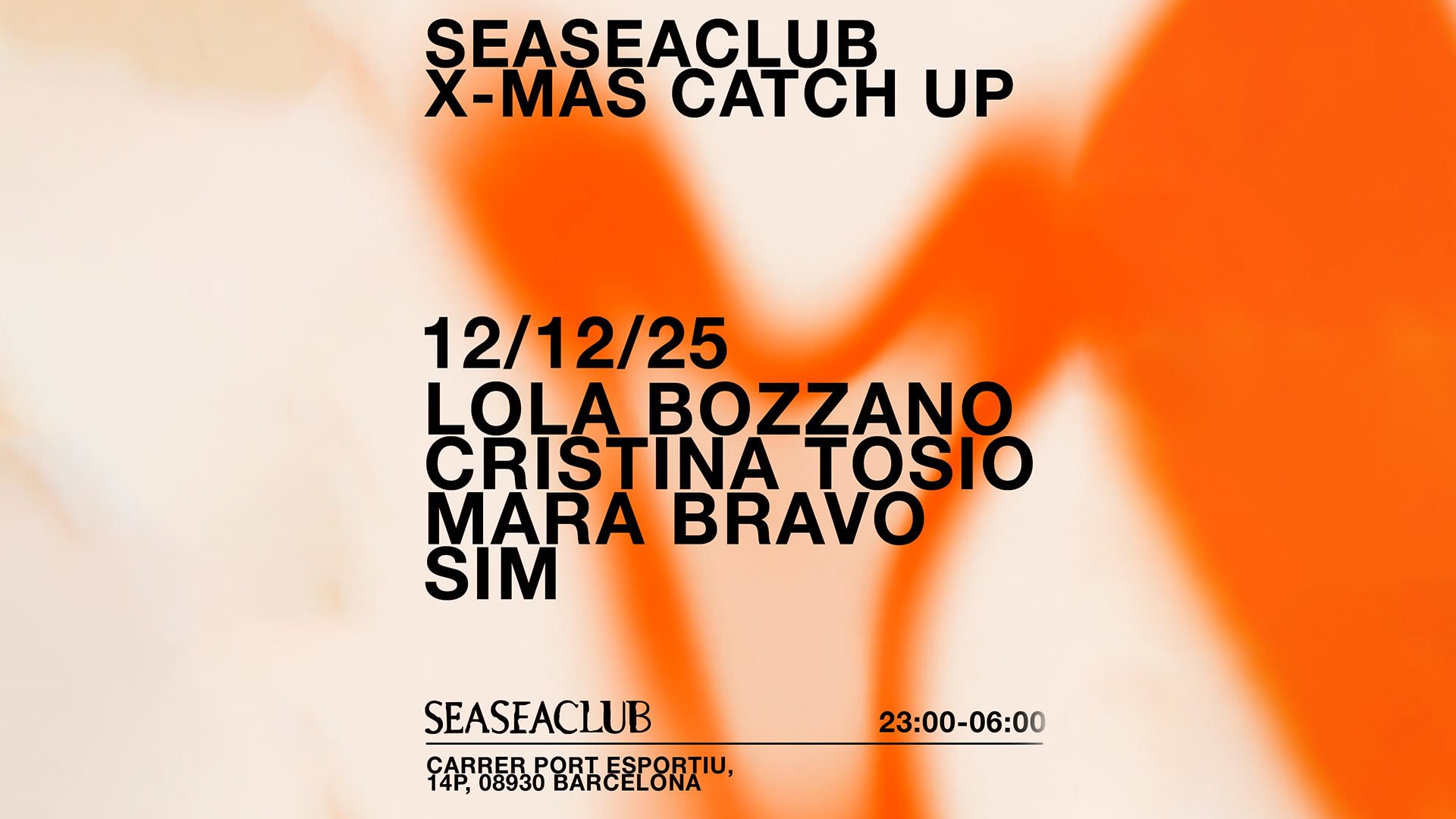 Seaseaclub X-Mas Catch Up W. Lola Bozzano & Cristina Tosio