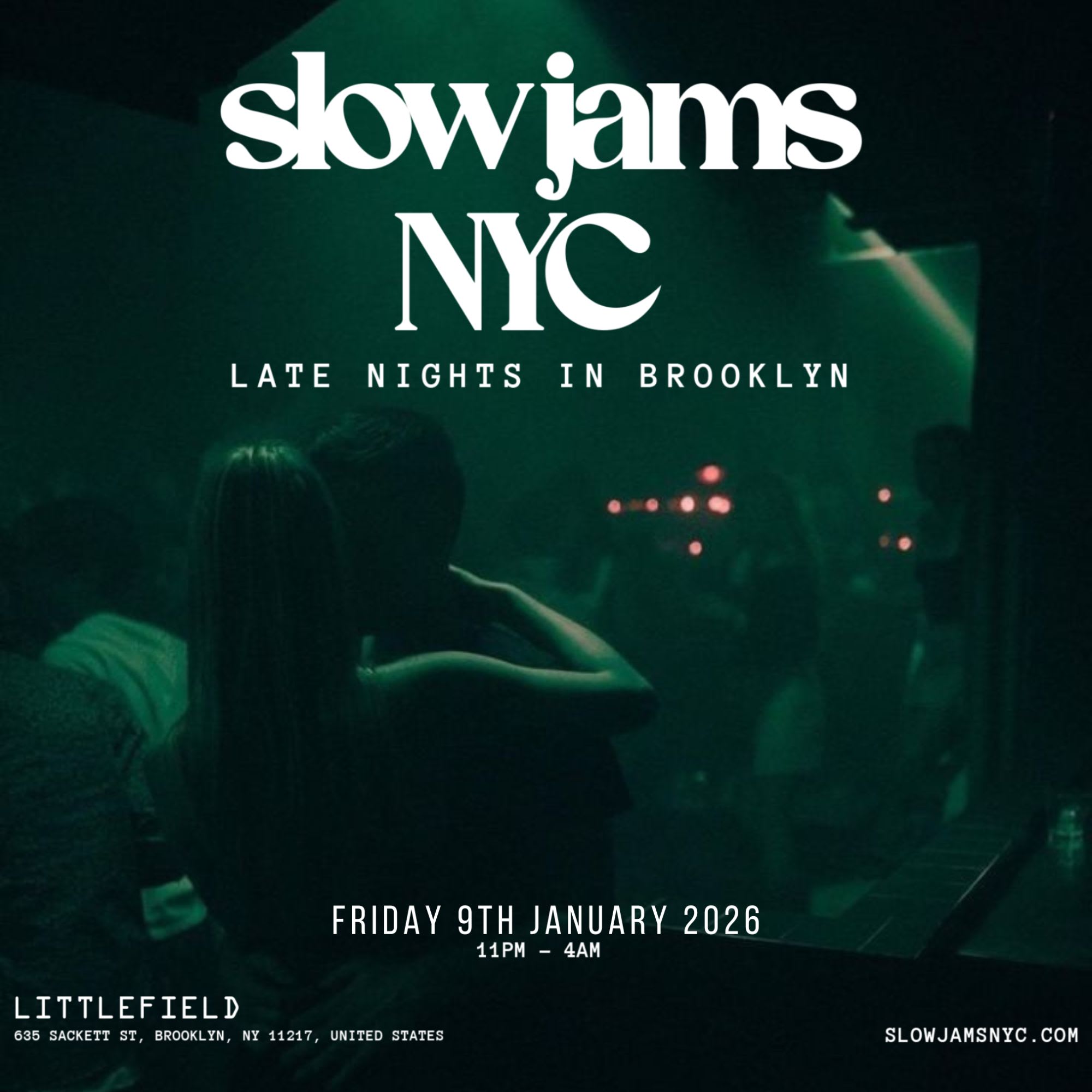 Slow Jams Nyc - Late Night Slow Jams & Rnb Party In Brooklyn
