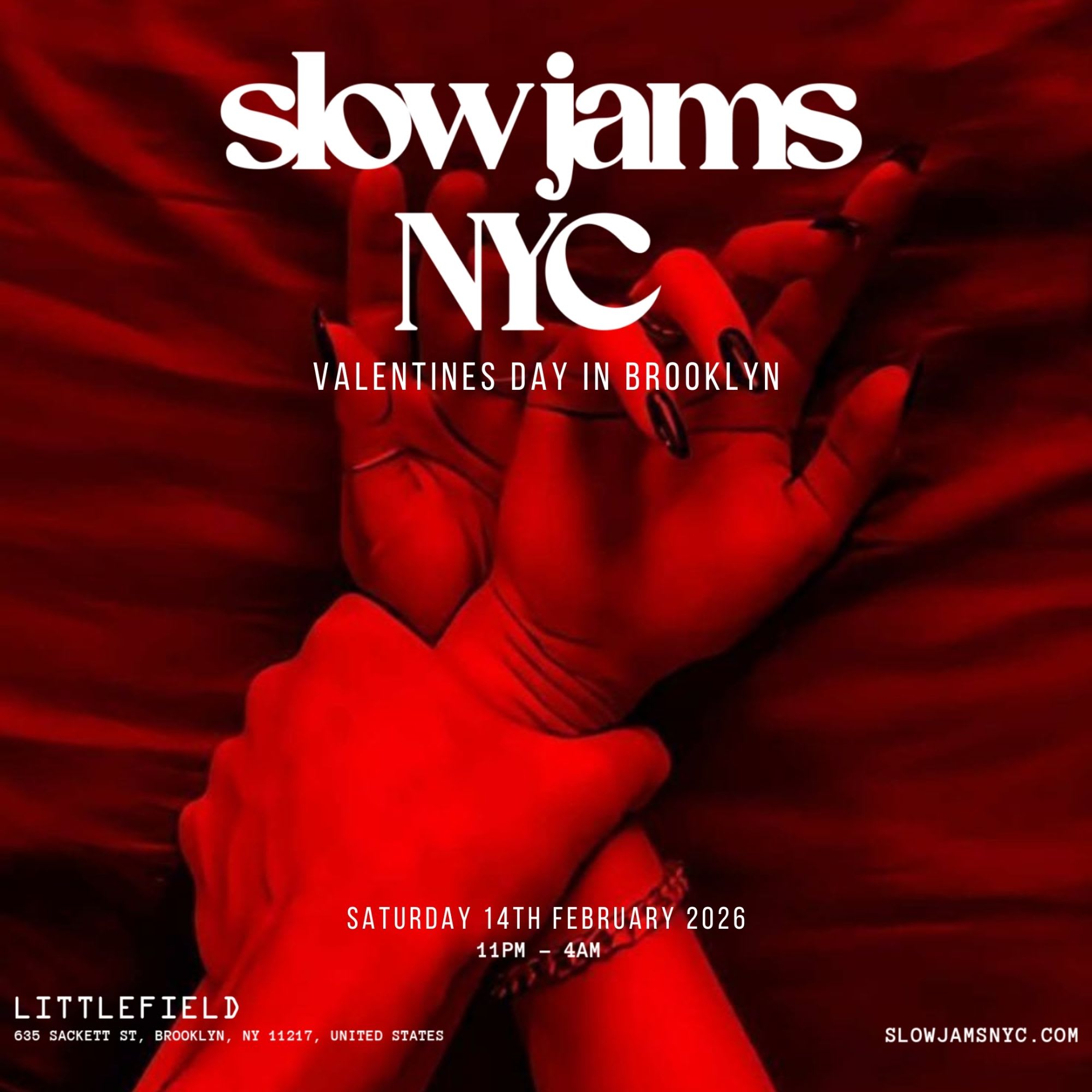 Slow Jams Nyc - Valentines Party In Brooklyn (100% Slow Jams & Rnb)
