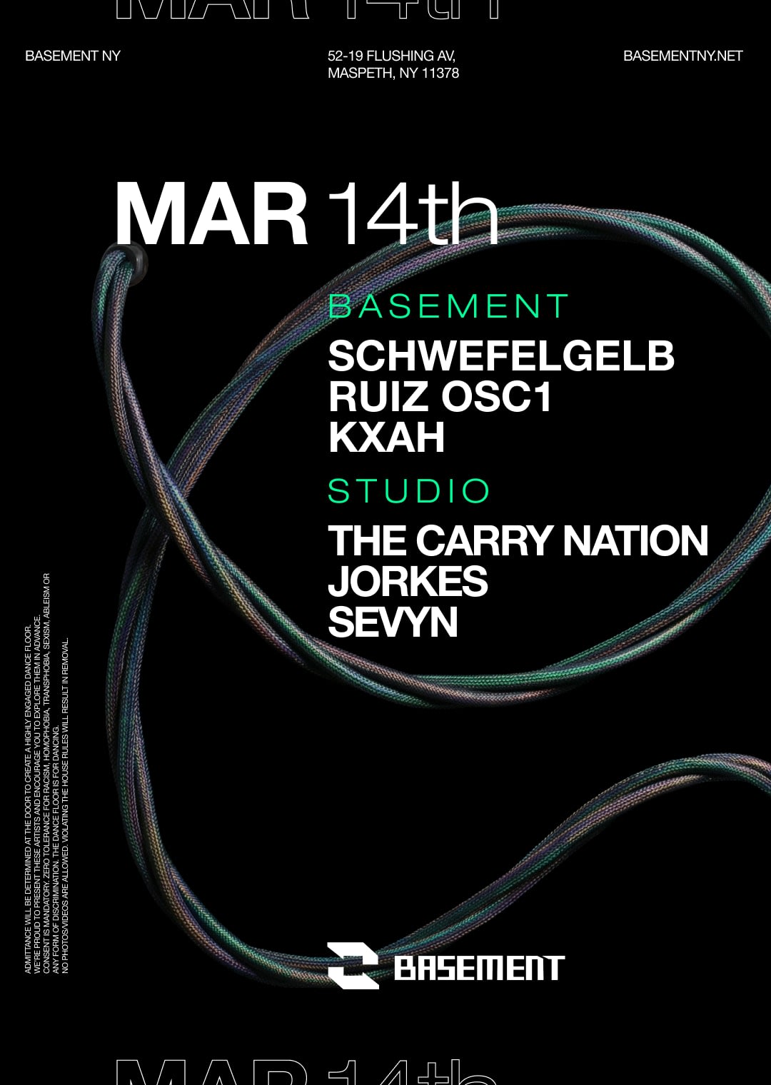 Schwefelgelb / Ruiz Osc1 / Kxah / The Carry Nation / Jorkes / Sevyn