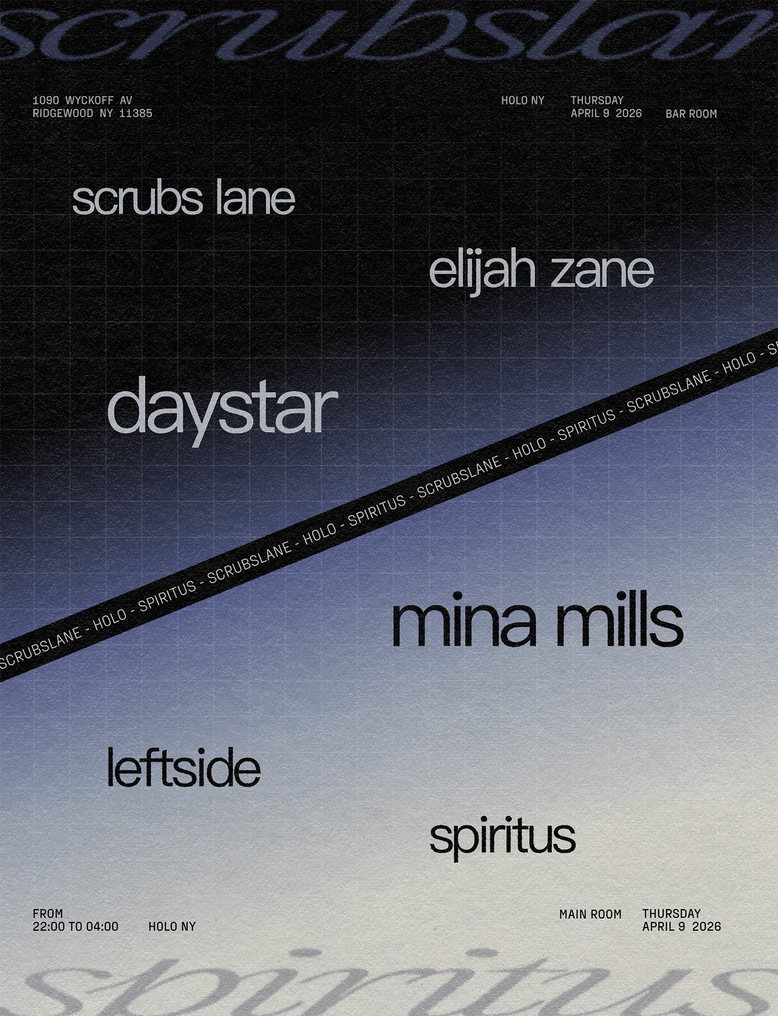 Scrubs Lane X Spiritus