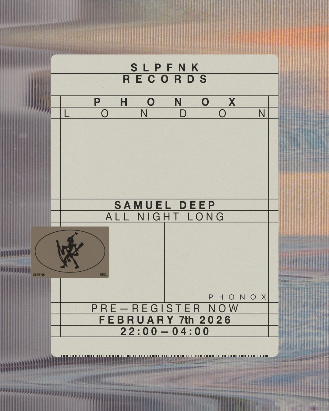 Slapfunk: Samuel Deep (All Night Long)