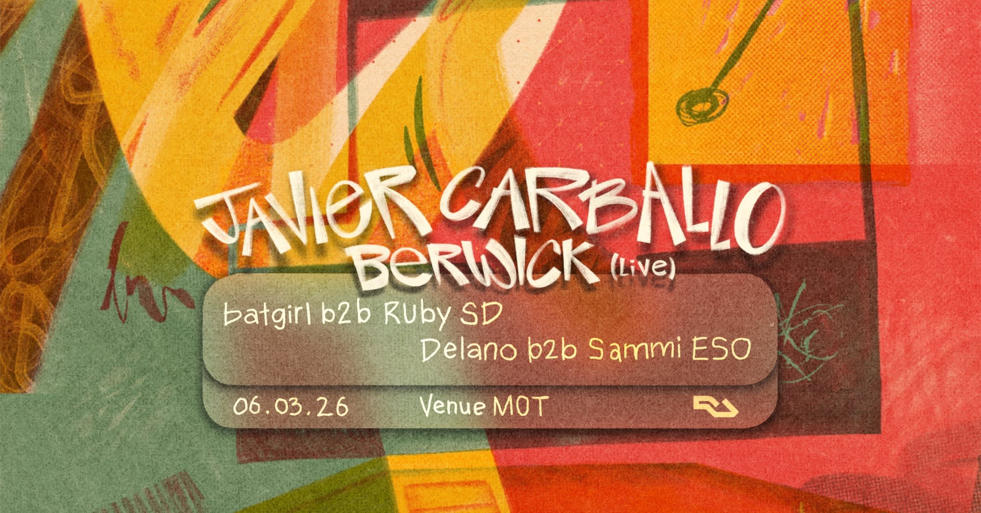 Slipline With Javier Carballo, Berwick (Live), Ruby Sd B2b Batgirl, Delano B2b Sammi Eso