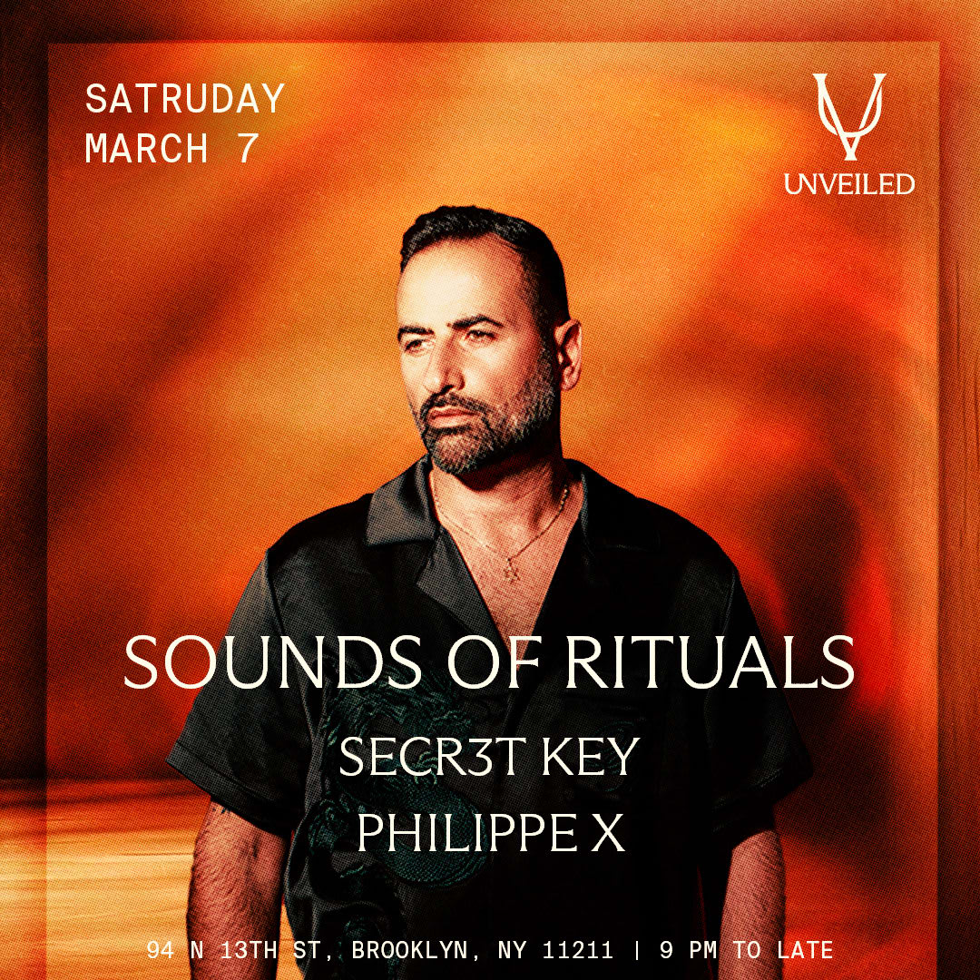 Sound Of Rituals At Unveiled With Scre3t Key And Philippe X
