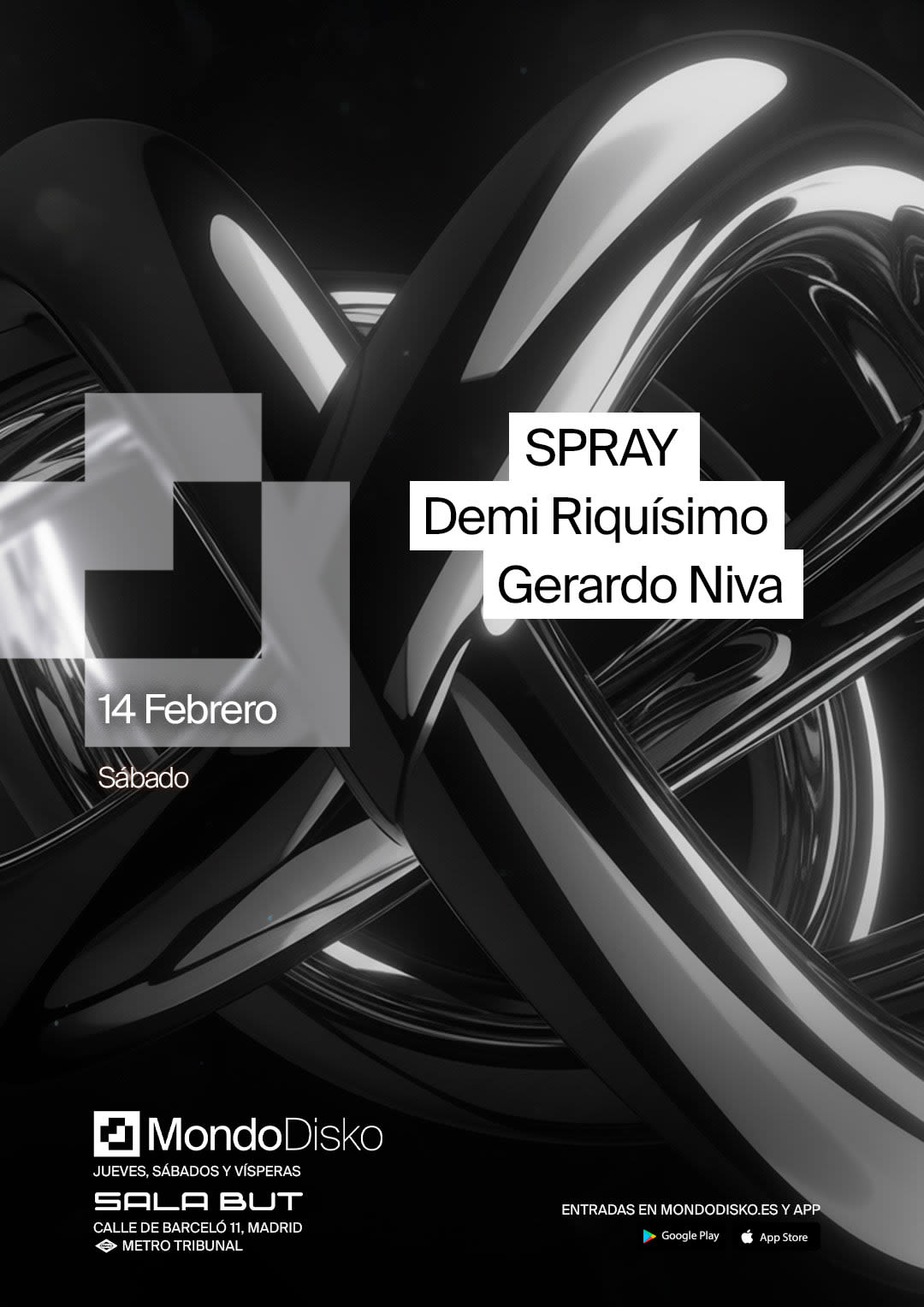 Spray / Demi Riquísimo / Gerardo Niva