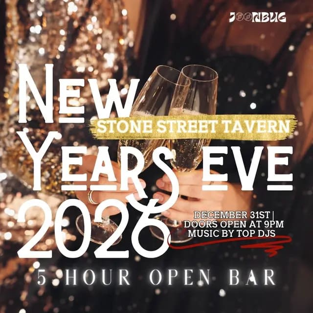 Stone Street Tavern Nye 2026 Party