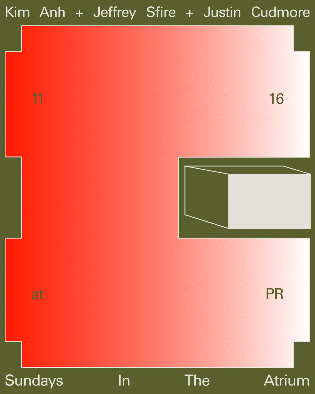 Sundays In The Atrium: Kim Anh + Jeffrey Sfire + Justin Cudmore
