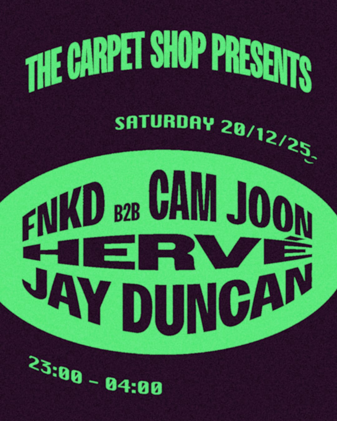 Tcs Presents Hervé, Jay Duncan & Fnkd B2b Cam Joon