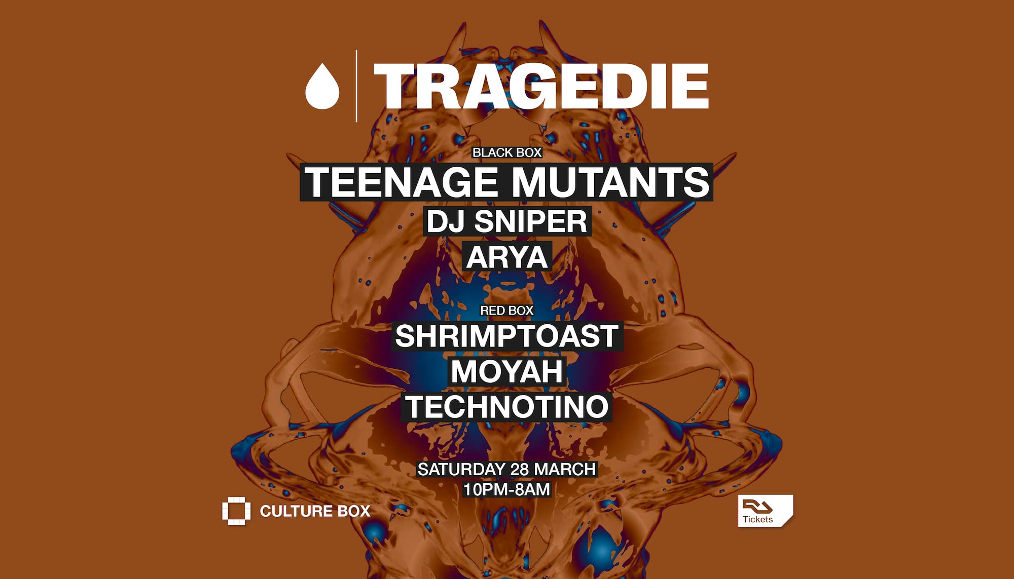 Tragedie: Teenage Mutants / Dj Sniper / Arya / Shrimptoast / Moyah /Technotino