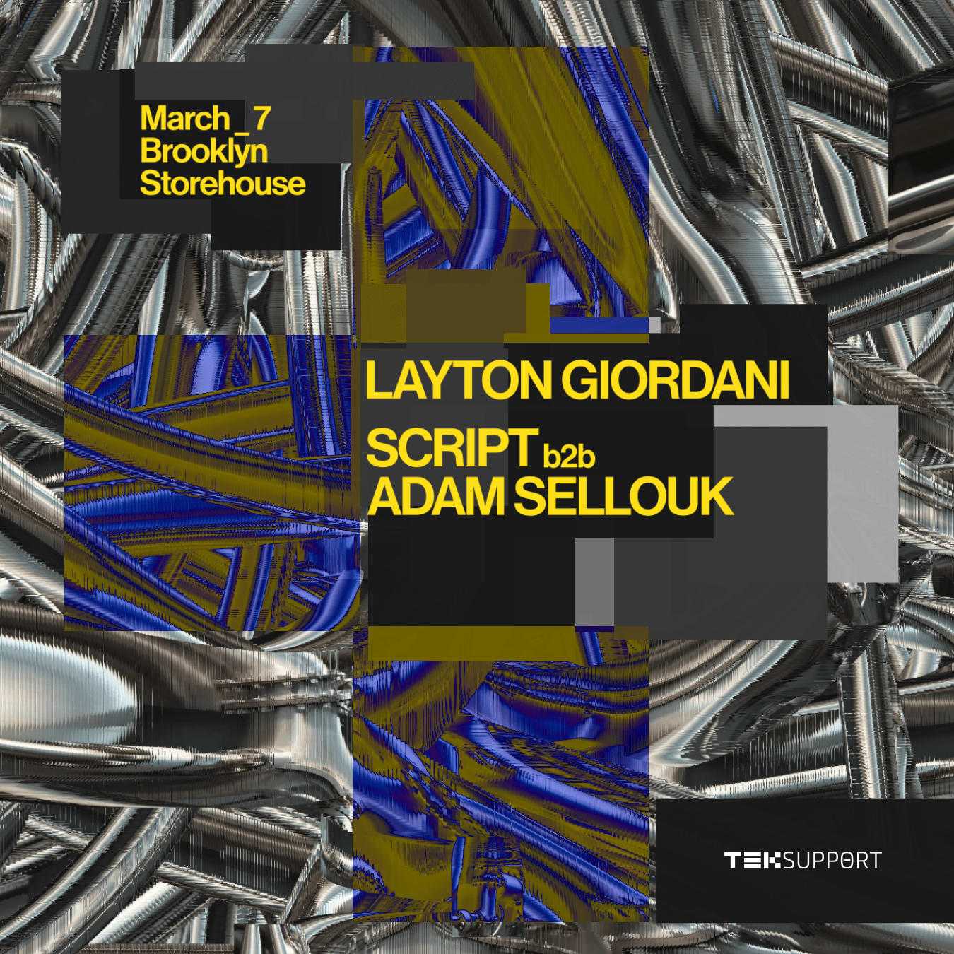 Teksupport: Layton Giordani, Script B2b Adam Sellouk