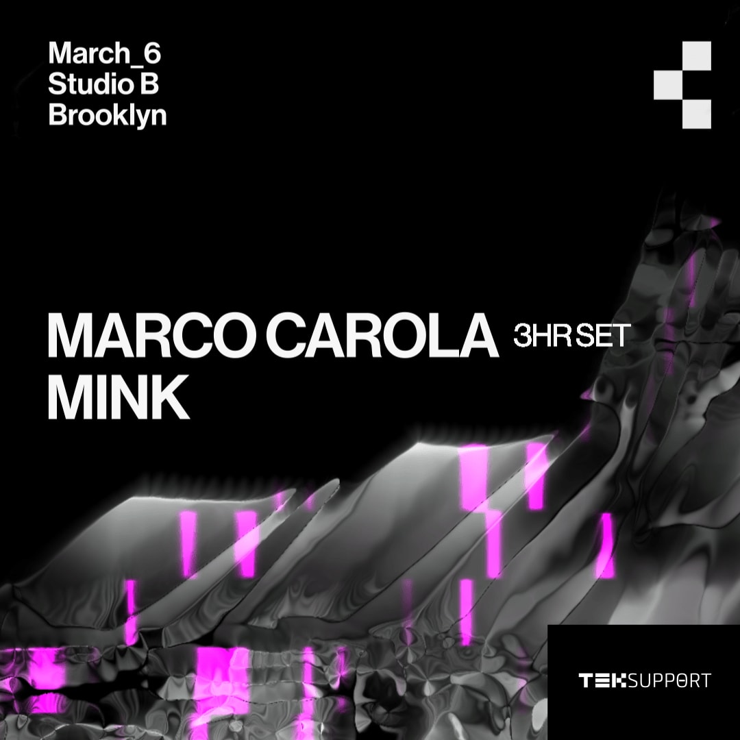 Teksupport: Marco Carola