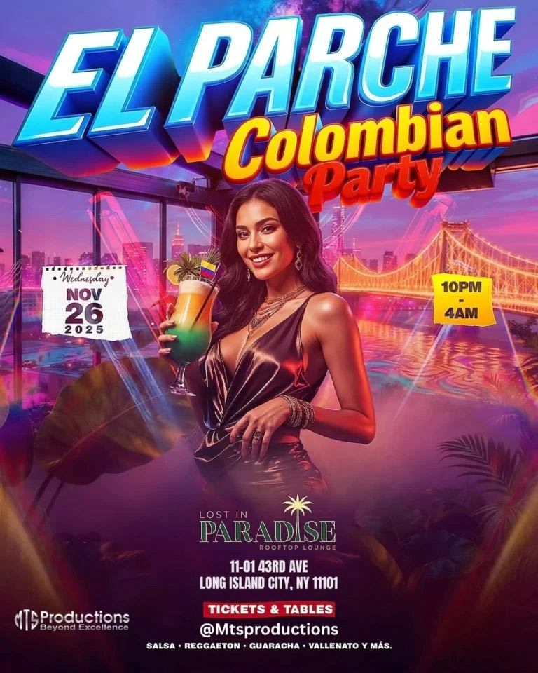 Thanksgiving Eve Colombian Party – El Parche At Lost In Paradise