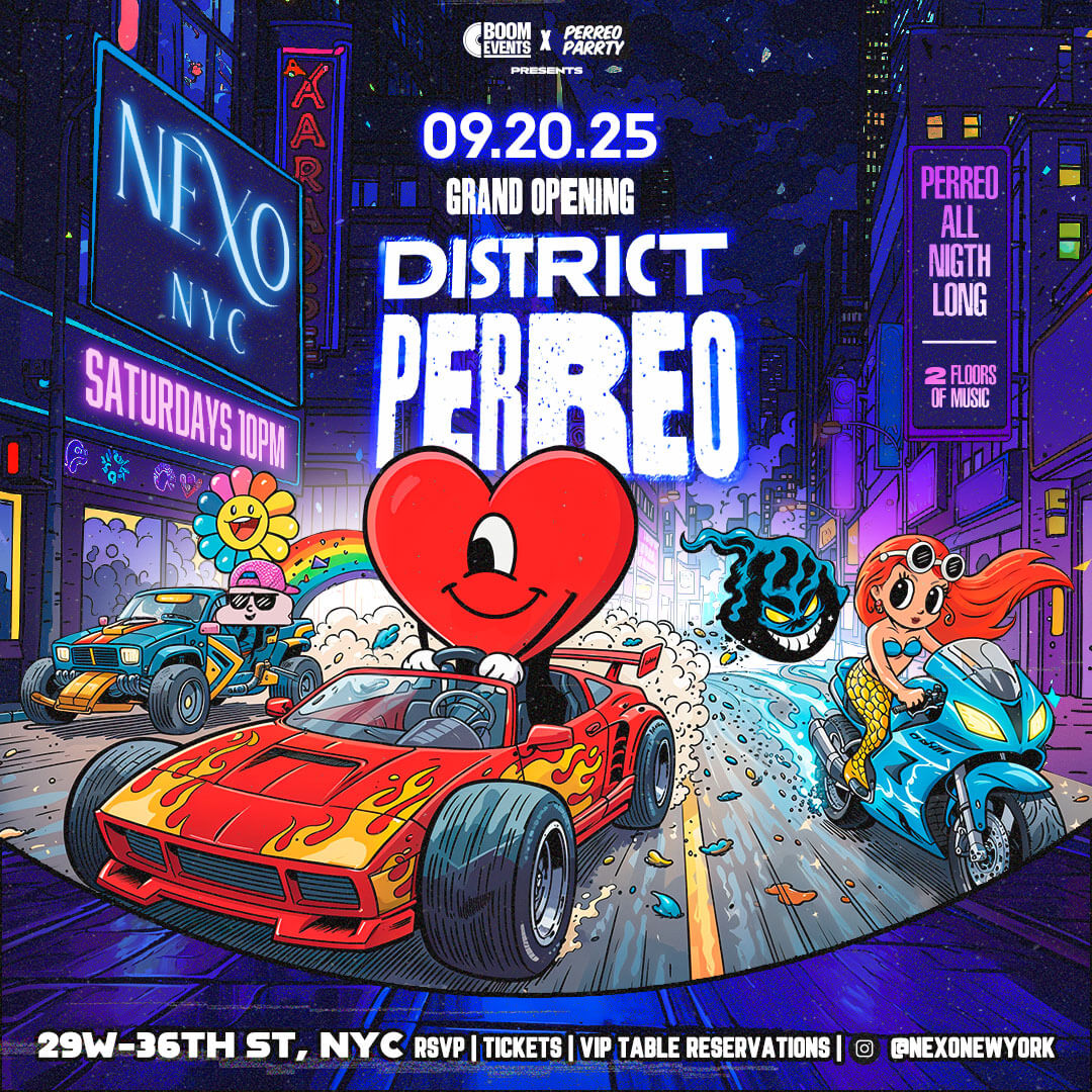 The #1 Reggaeton Club In Midtown - District Perreo - Latin Dance Party