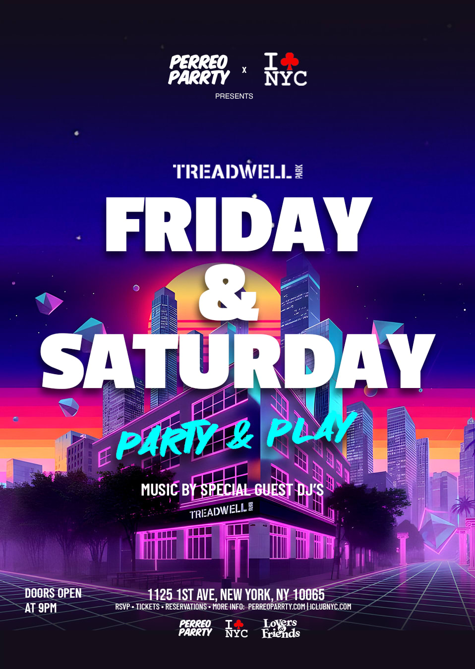 Treadwell Nyc: Afrobeats - Latin Reggaeton - Reggae Dance Party Bar Games