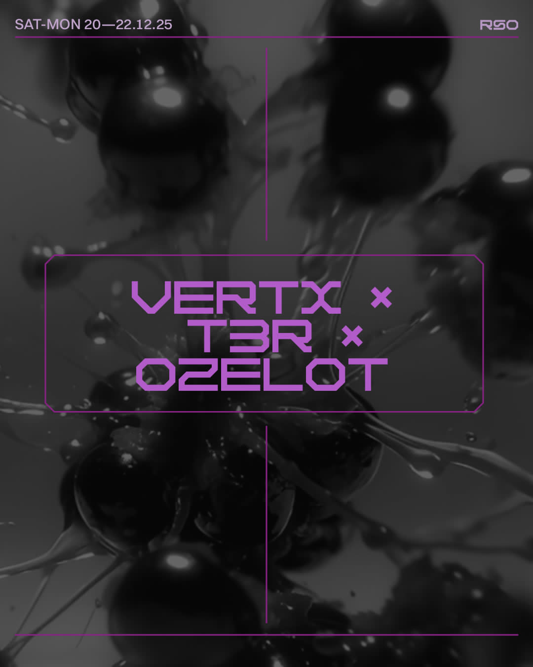 Vertx X T3r X Ozelot W/ Stef Mendesidis, Ben Sims, Fireground And Coco Cobra