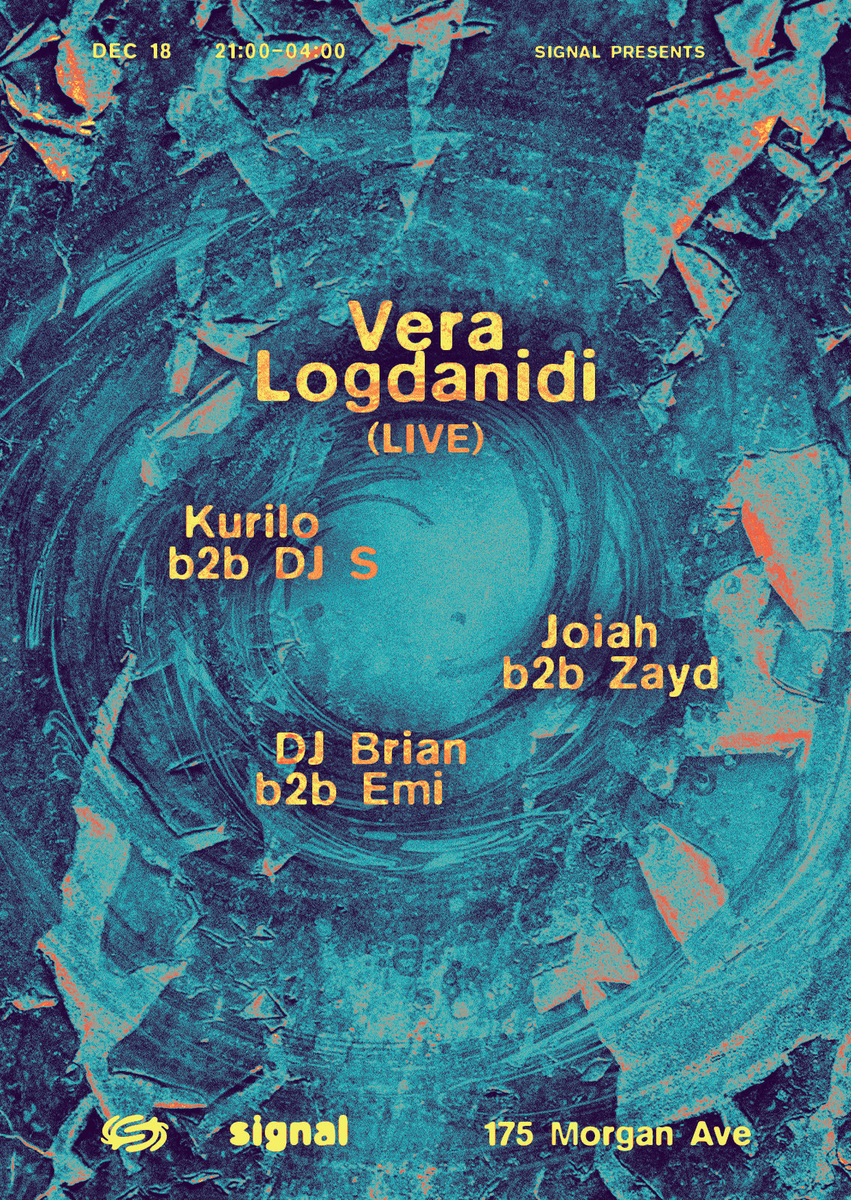 Vera Logdanidi (Live), Dj Brian B2b Emi, Joiah B2b Zayd, , Kurilo B2b Dj S