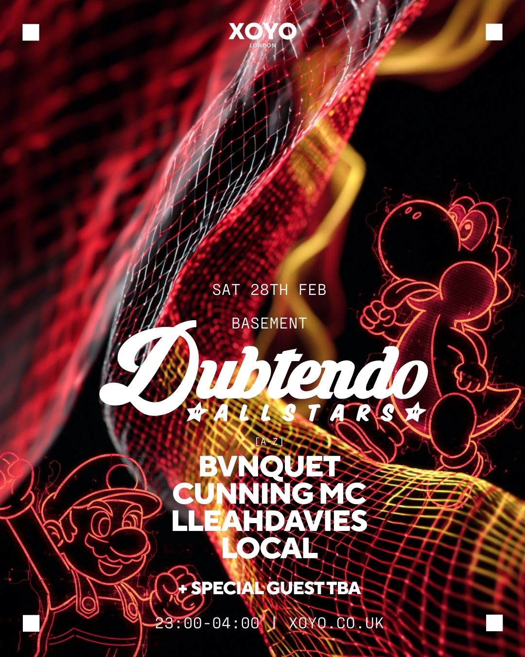 Xoyo Presents: Dubtendo Allstars
