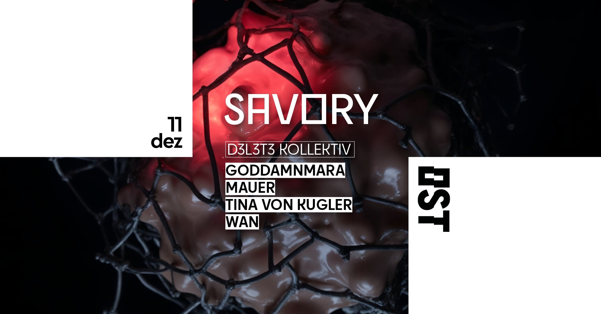 (5€) Savory - Techno Every Thursday