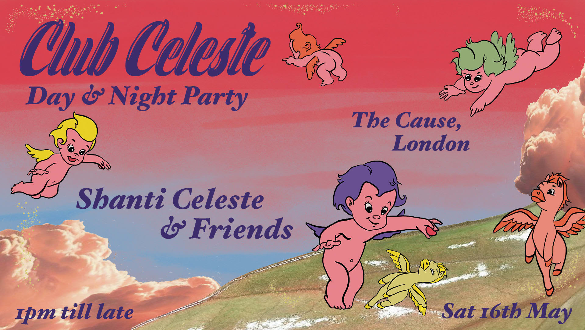 𝓒𝓵𝓾𝓫 𝓒𝓮𝓵𝓮𝓼𝓽𝓮: Shanti Celeste & Friends - Day & Night Party