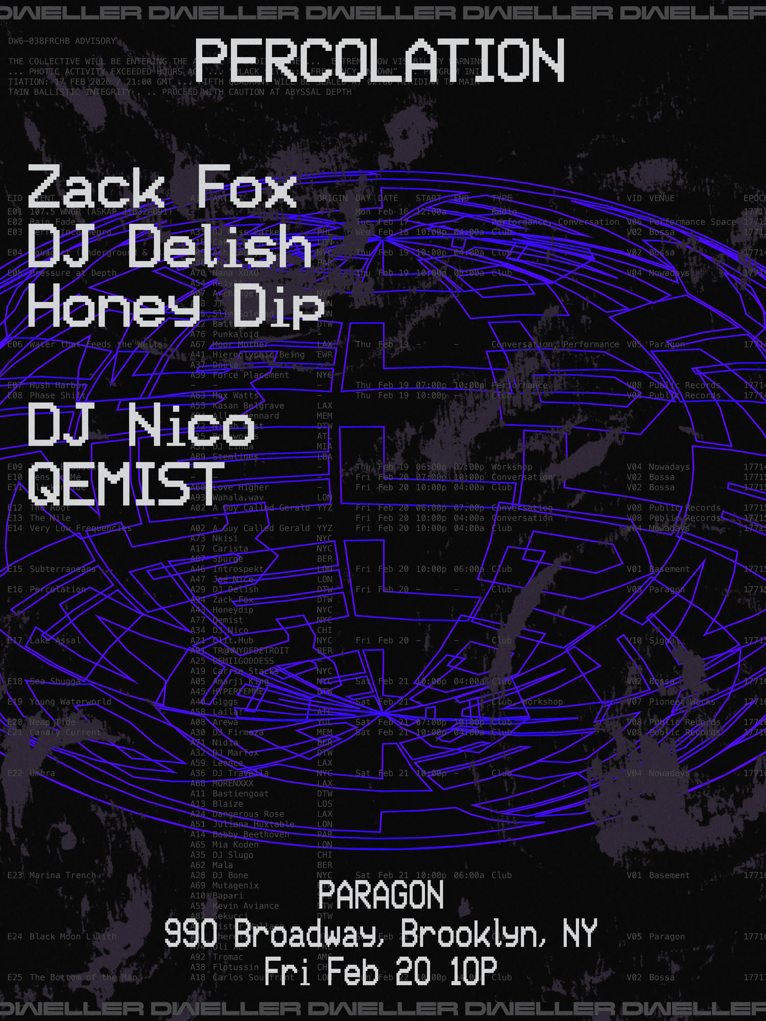 Dweller Friday: Zack Fox, Honey Dip, Dj Delish + Dj Nico, Qemist