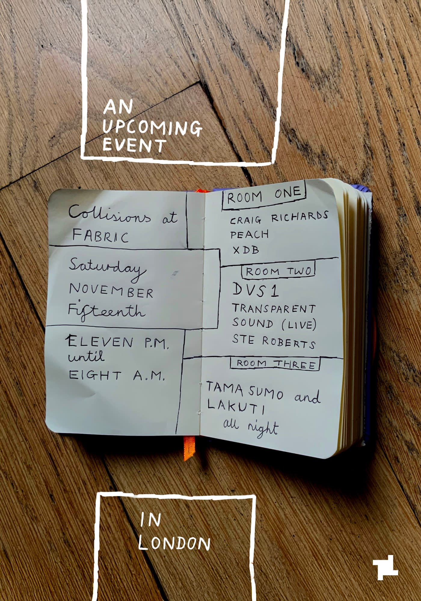 Fabric: Collisions - Craig Richards, Peach, Dvs1 (Extended Set), Tama Sumo, Lakuti + More