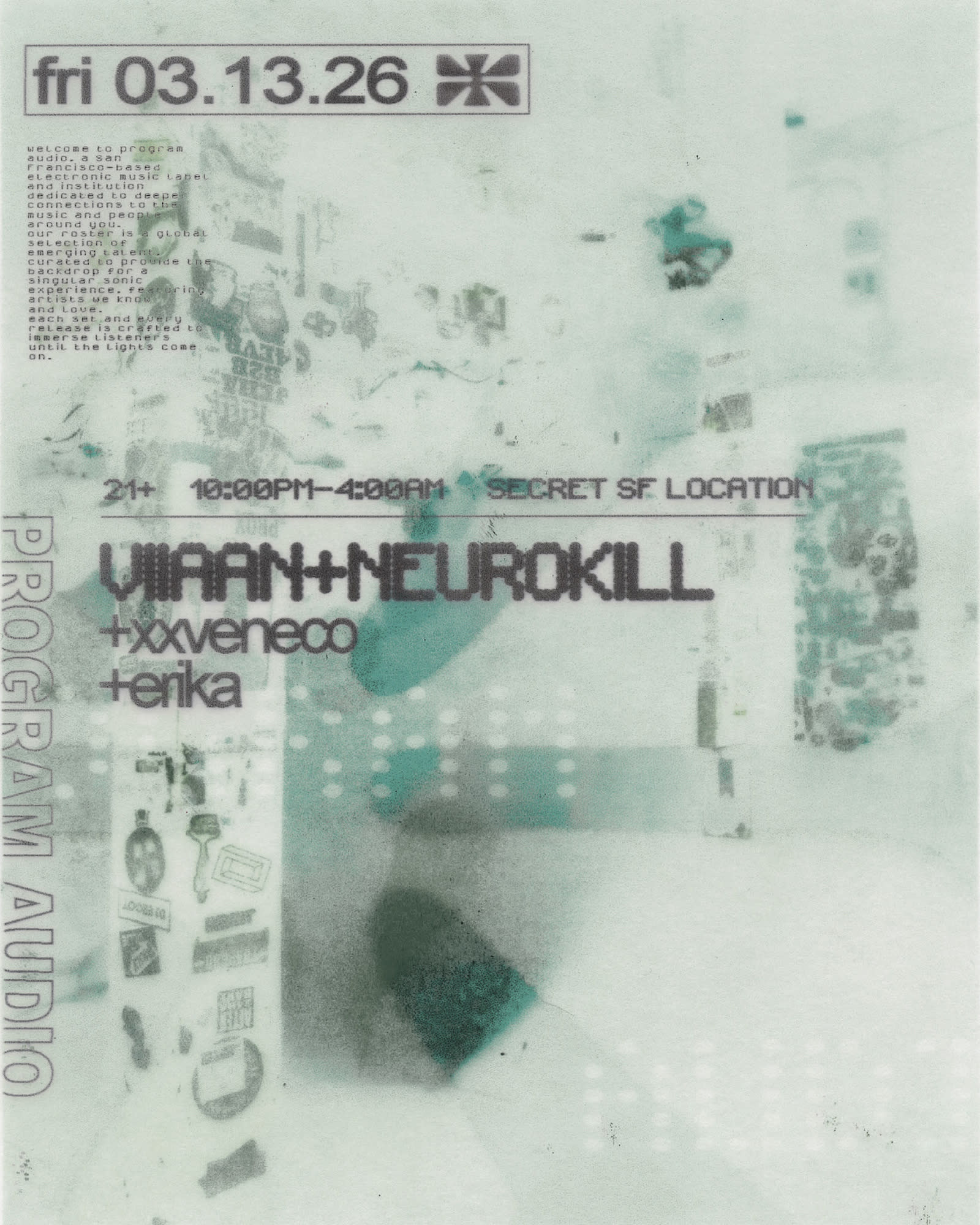 Program Audio: Viiaan + Neurokill