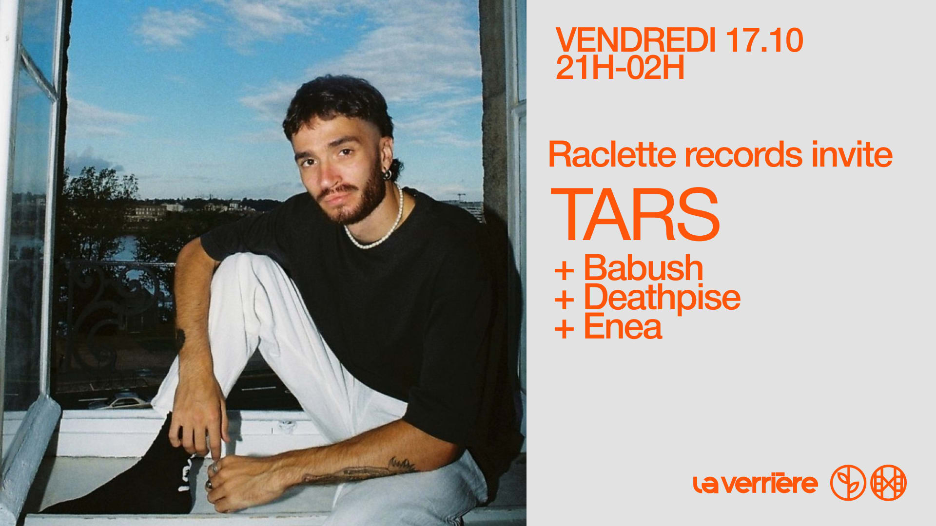 Raclette Records Invite Tars @ La Verrière