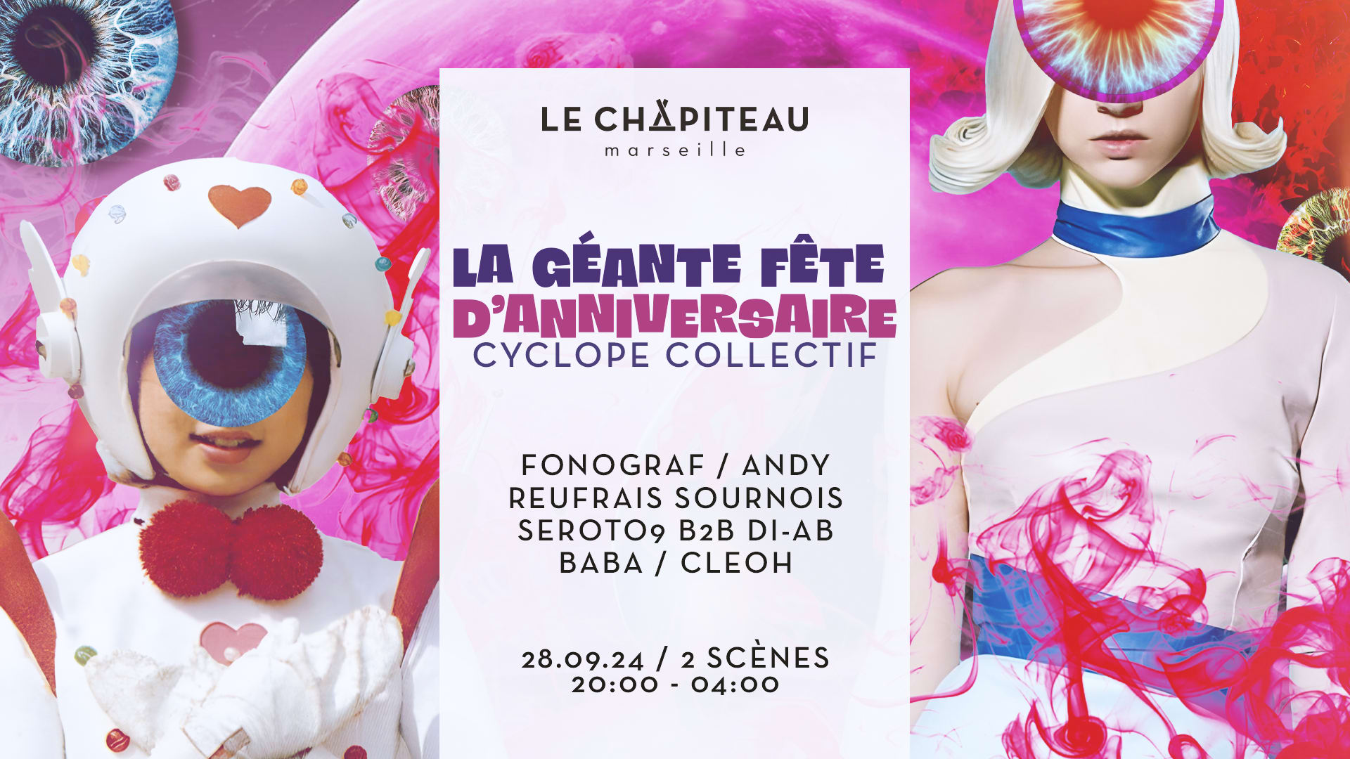 La Géante Fête D'anniversaire W/ Cyclope Collectif
