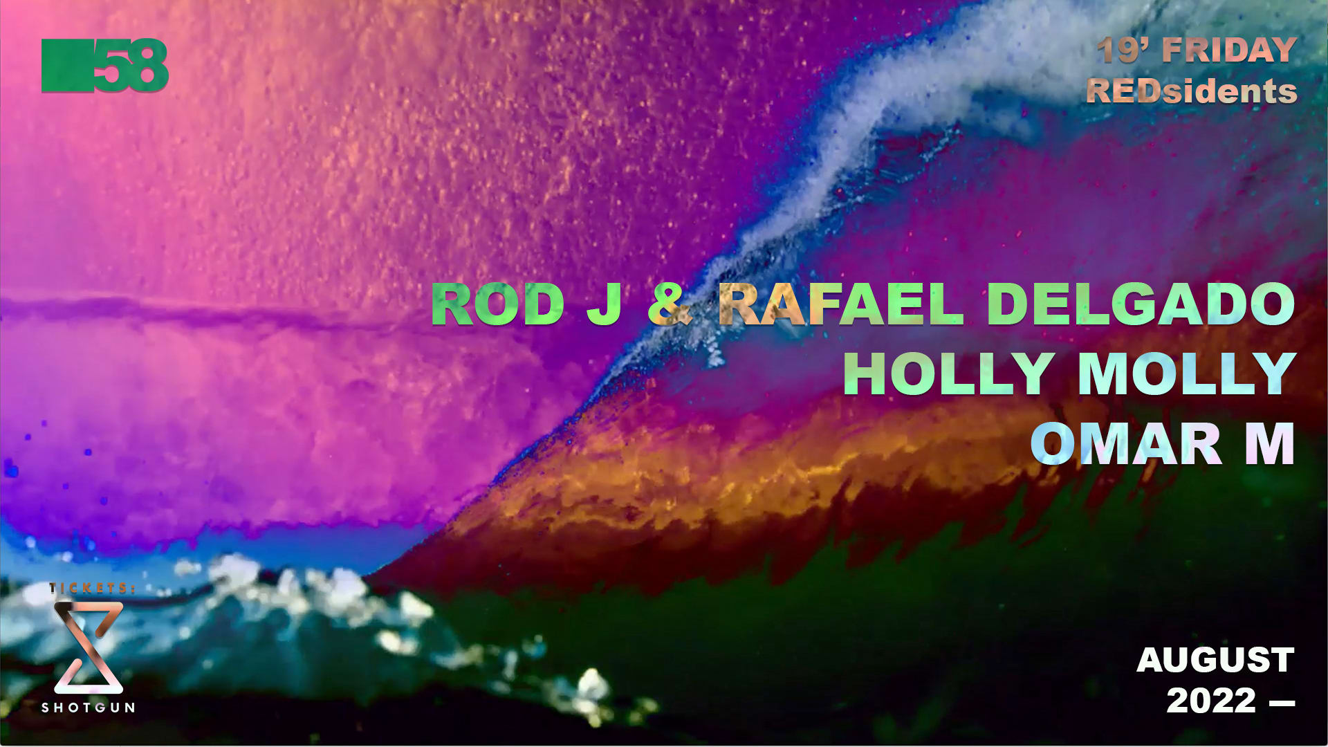 Redsidents : Rod J & Rafael Delgado / Holly Molly / Omar M