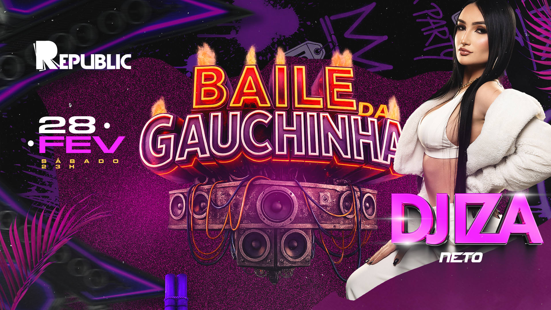 Baile Da Gauchinha - Dj Iza