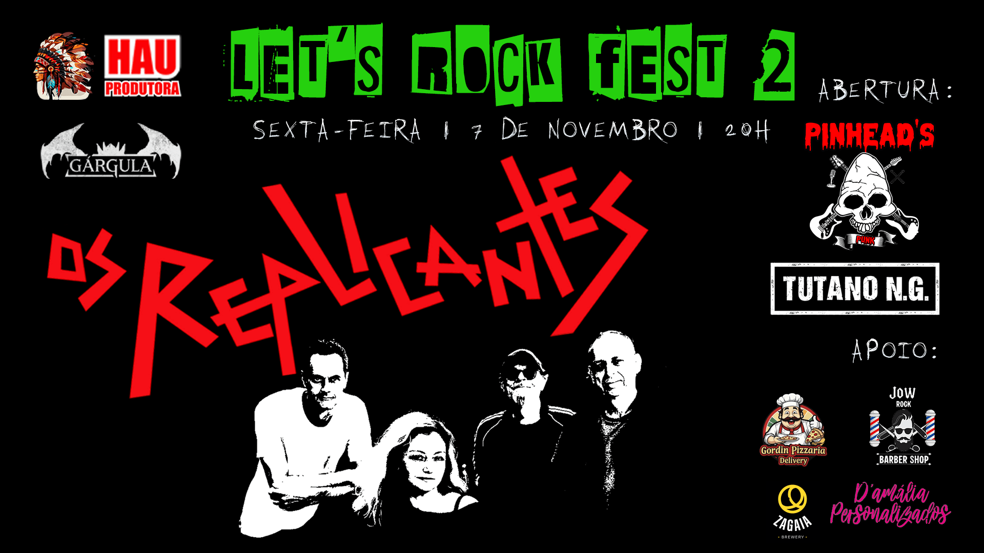 Let's Rock Fest 2 Com Replicantes