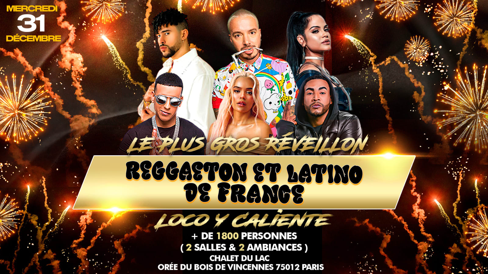 Chalet Du Lac Le + Gros Reveillon Reggaeton & Open Format