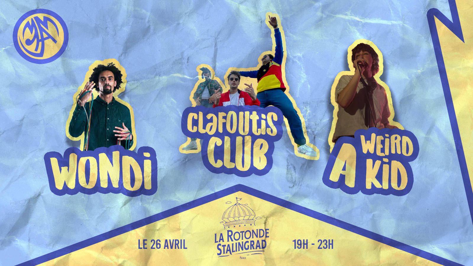 Wondi X Clafoutis Club X Aweirdkid
