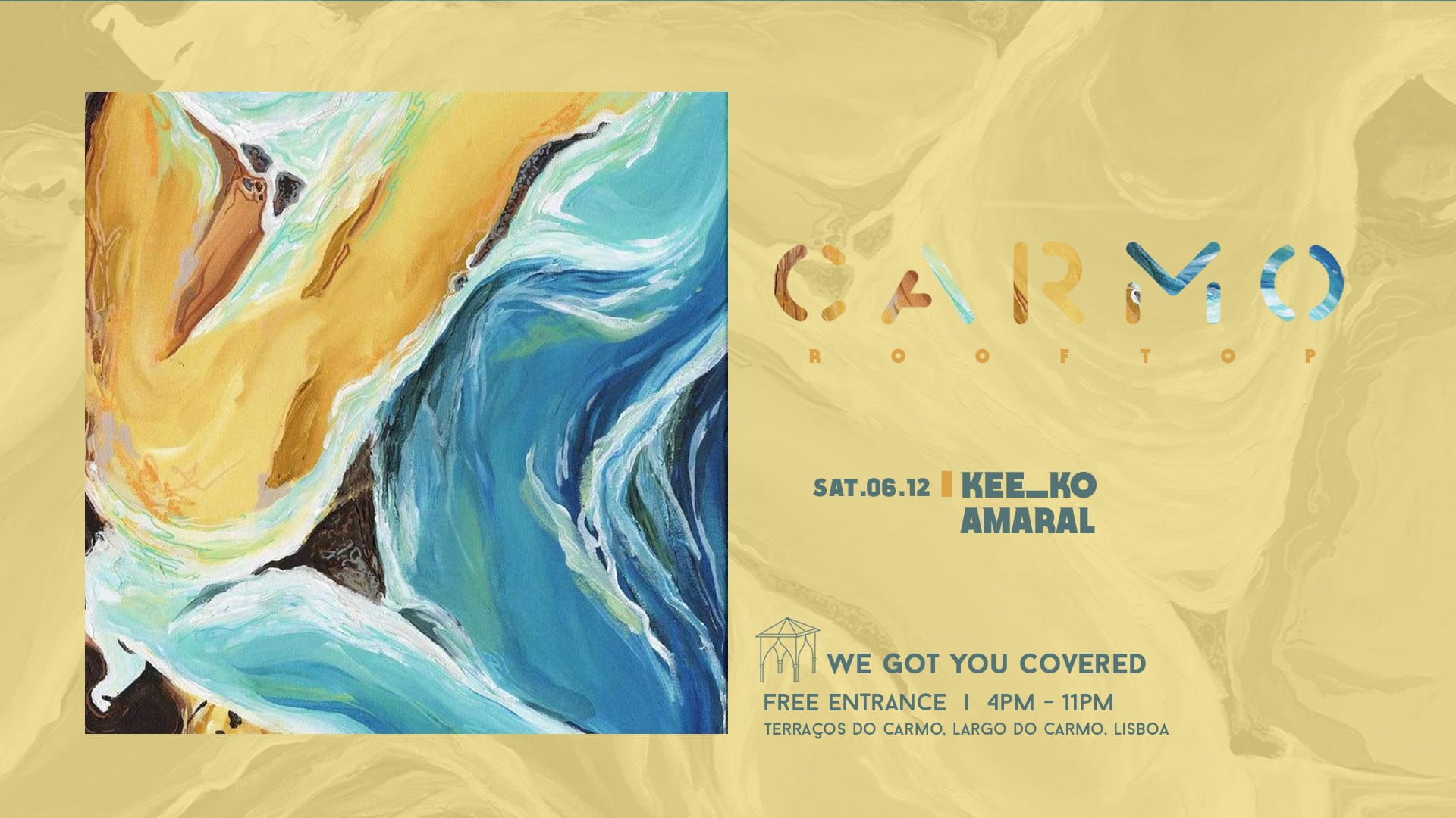 Kee_Ko & Amaral @ Carmo Rooftop