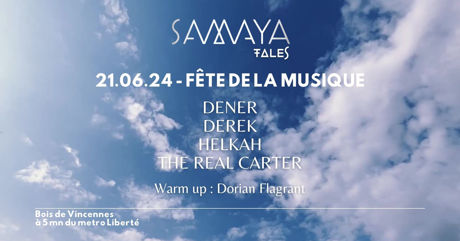 Samaya Tales | Fête De La Musique | Changement De Lieu !