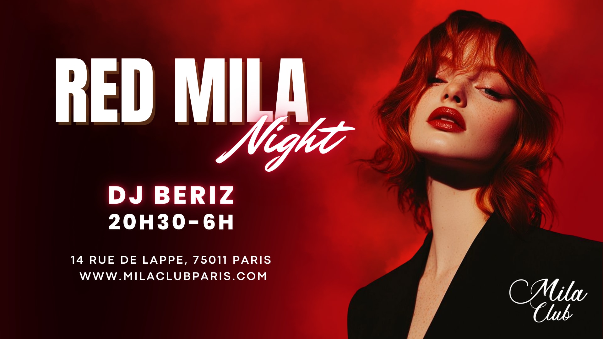 Red Mila - Mila Club Paris