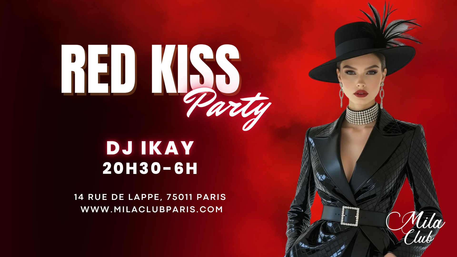 Red Kiss - Mila Club Paris