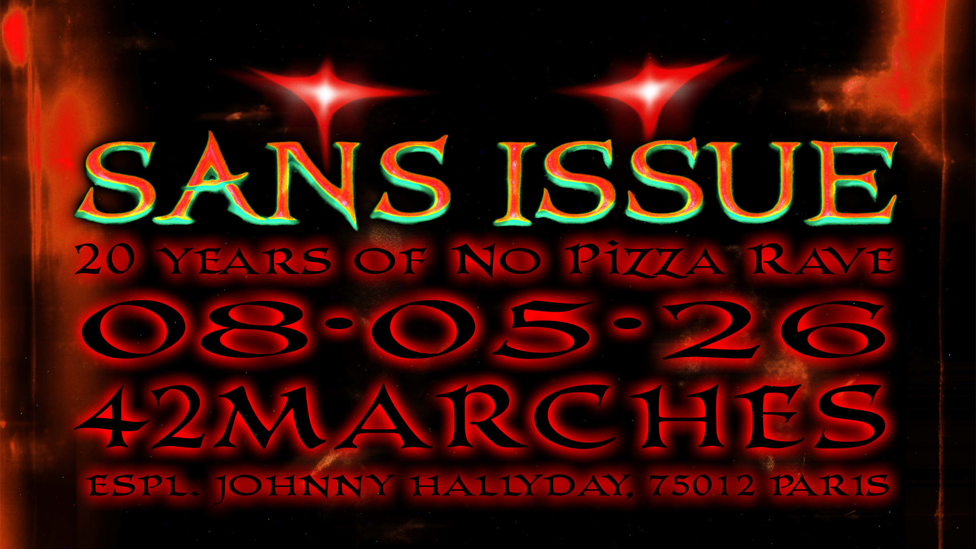 Sans Issue X No Pizza Records : 20 Years Of No Pizza Rave