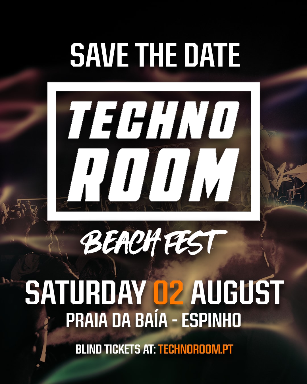 Techno Room Beach Fest 2025 - Praia Da Baía - Espinho