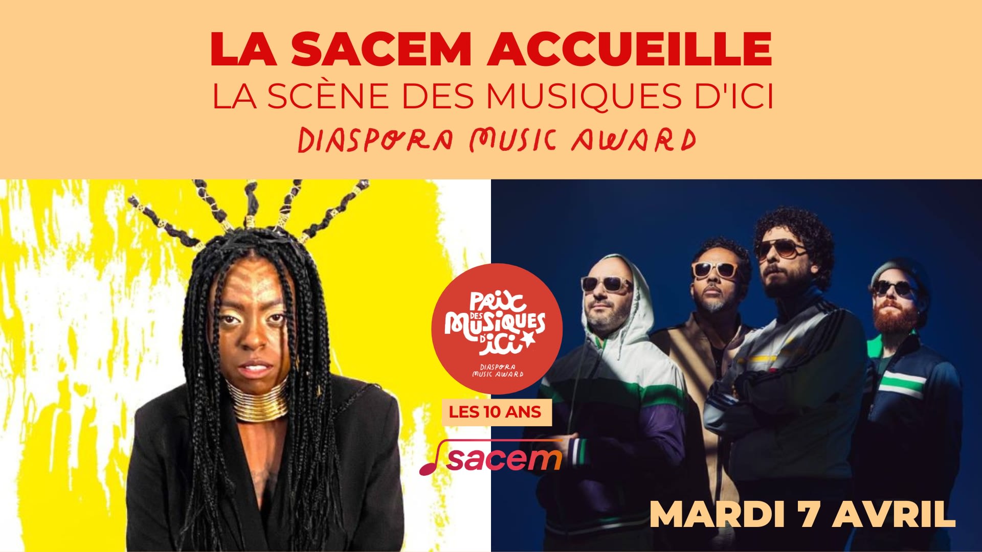 La Sacem Accueille La Scène Des Musiques D'ici