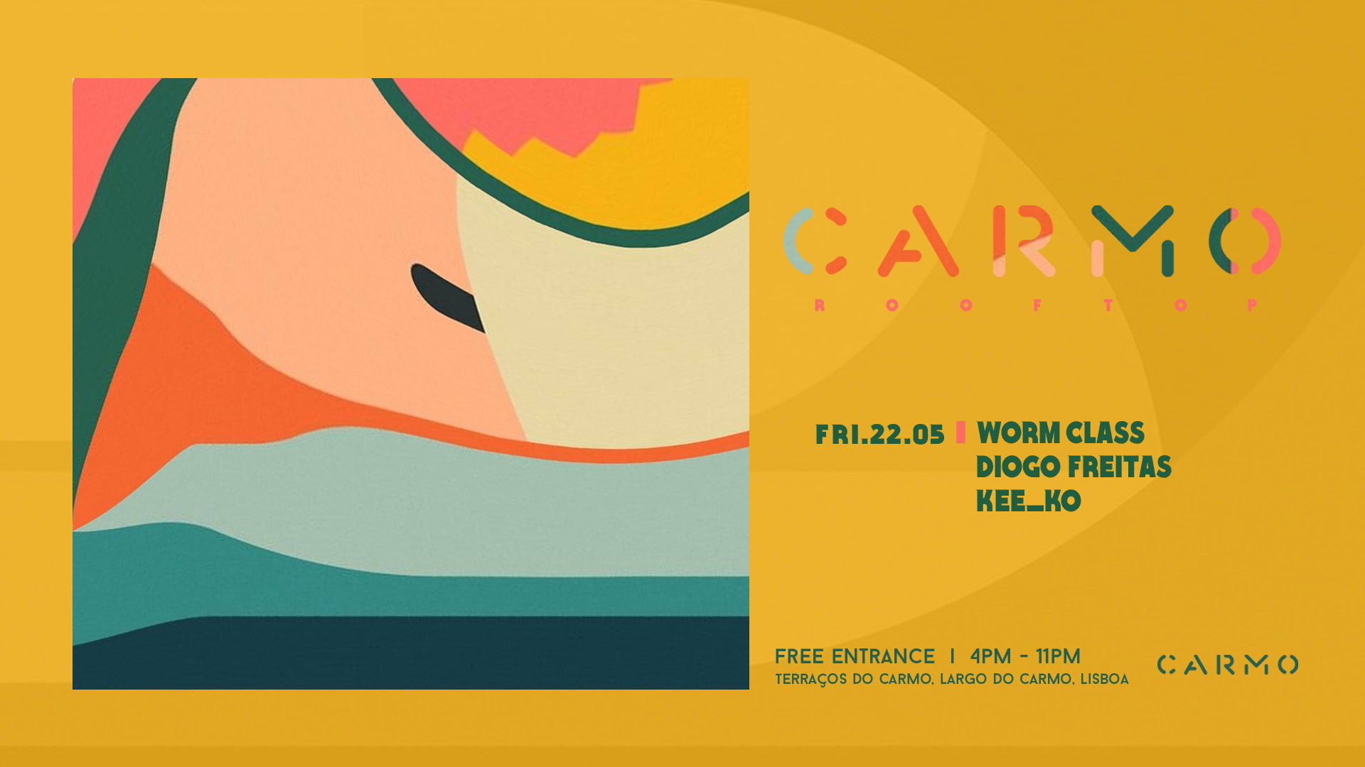 Worm Class - Diogo Freitas - Kee_Ko @ Carmo Rooftop