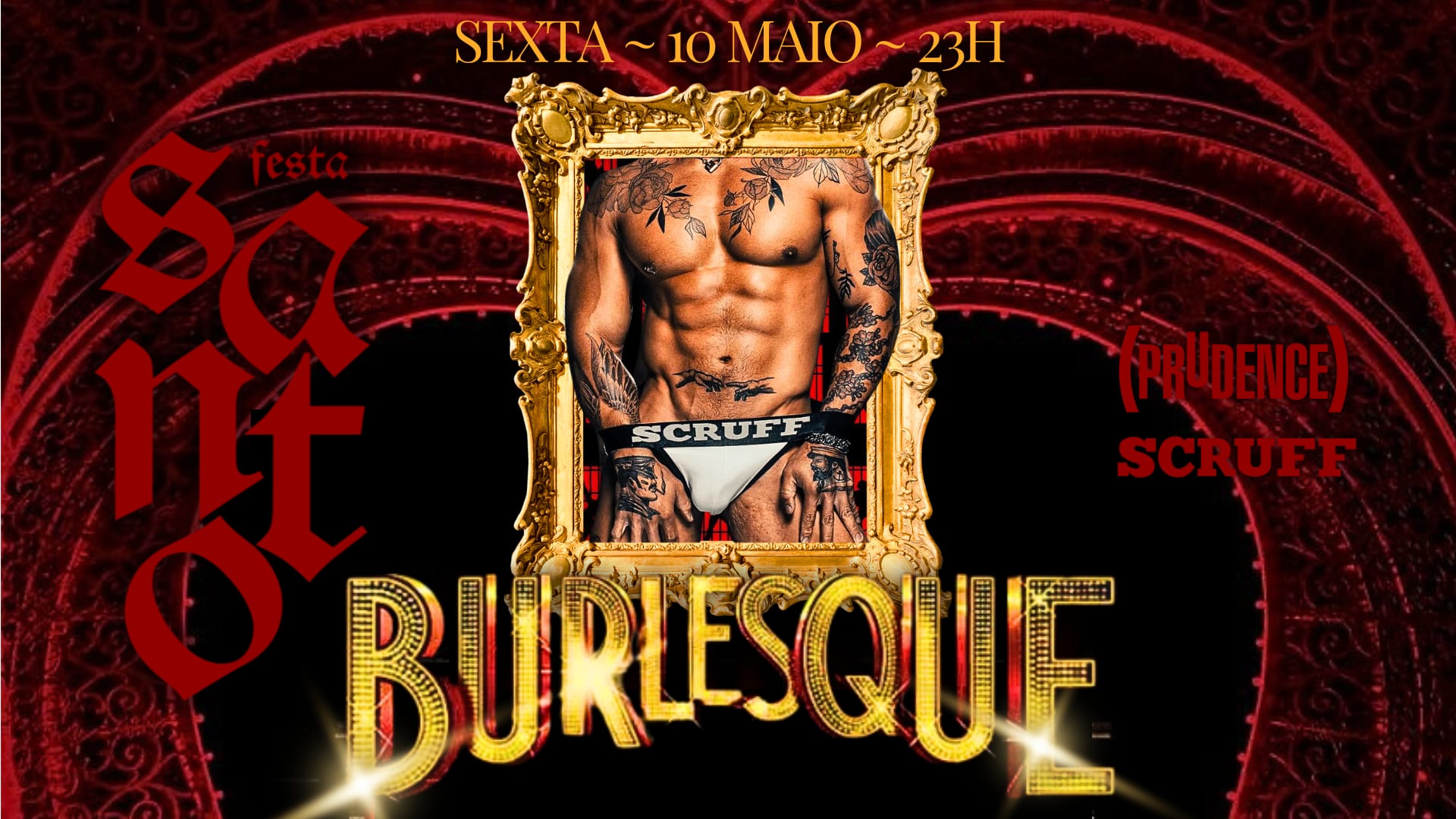 Burlesque X Festa Santo @ Blackcat - Rj